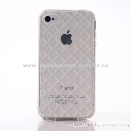 Water Cube Design TPU Hard Case for iPhone 4/4s, iPhone 5/5s